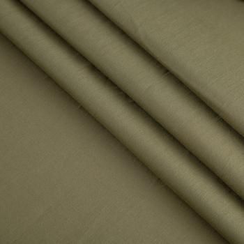 Батист 003-20277 оливковый однотонный
