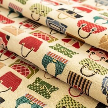 Гобелен гостиный Т415-02-02 песочный сумочки