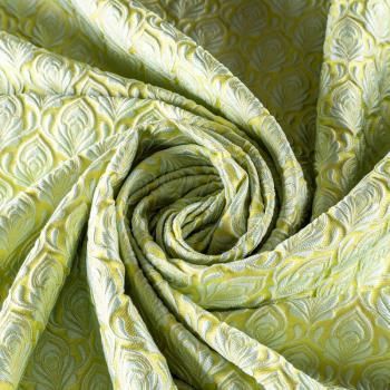 Жаккард К13-094 лаймово-желтый
