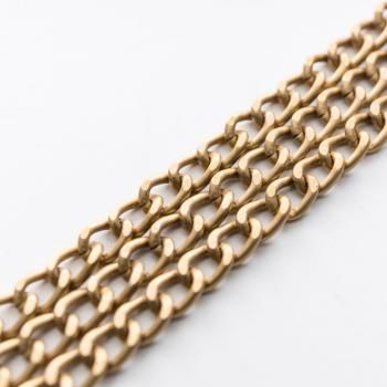 Цепь декоративная 4 мм металл 158-4-антик