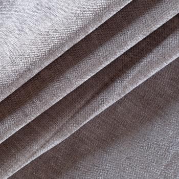 Ткань портьерная h-300 см 21-02-00738 серо-бежевый однотонный