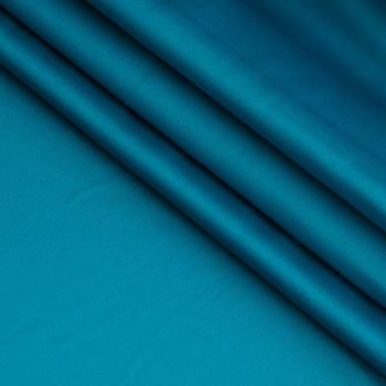 Шелк синтетический 065-15152 бирюзовый однотонный