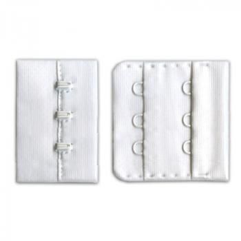 Застежка для бюстгальтера BLITZ 45 мм нейлон ZB45-32-01 белый