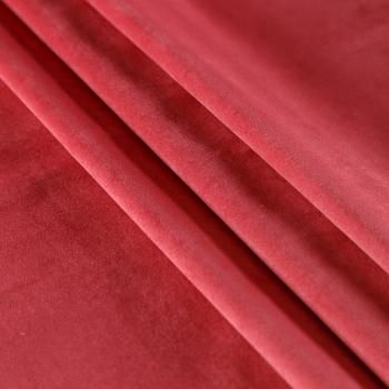 Ткань мебельная микровелюр 09-02-08964 ягодный однотонный