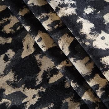 Жаккард 017-12123 золотисто-черный