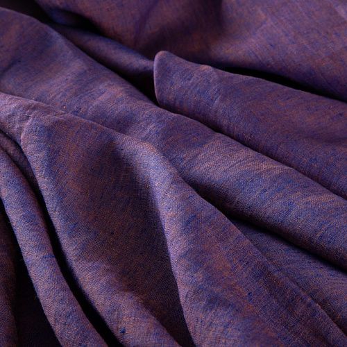 Лен натуральный Ralph Lauren 035-20511 фиолетово-оранжевый