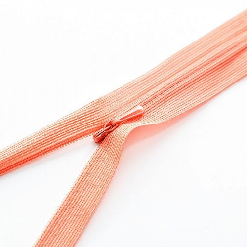 Молния спираль потайная Gamma 50 см тип 3 н/р коралловый G013P-50-148