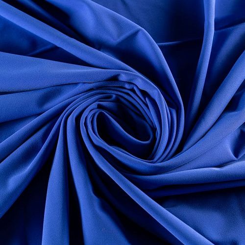 Лайкра утепленная К12-1159 темно-васильковый однотонный