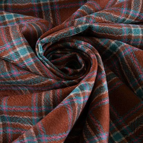 Шерсть 066-12103 терракотовый принтованный