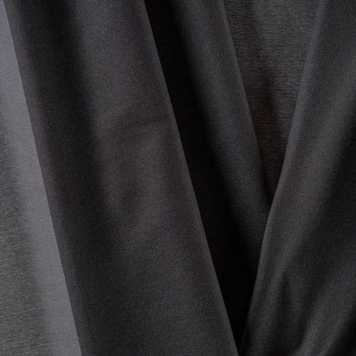 Дублерин эластичный клеевой DH6018-BLACK черный