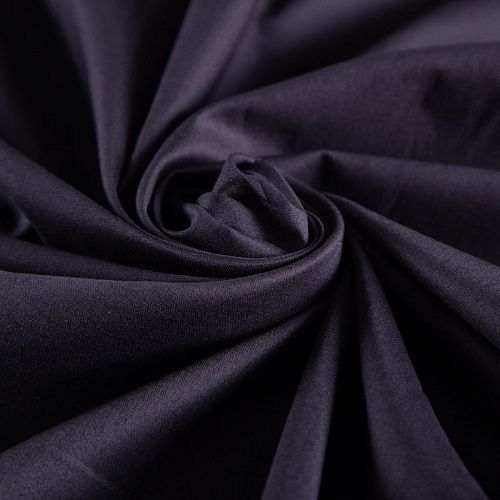 Батист 003-20278 черный однотонный