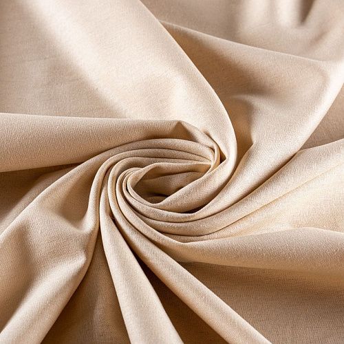 Лен-вискоза 035-00802 соломенный однотонный