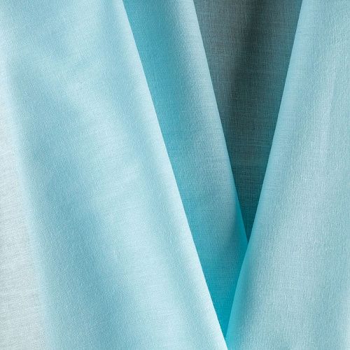 Хлопок-вуаль К28-429 светло-голубой однотонный