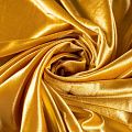 Бархат-лайкра К33-762 желто-золотой однотонный