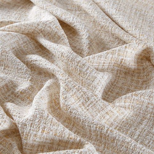 Твид шанель 052-15604 молочно-золотистый