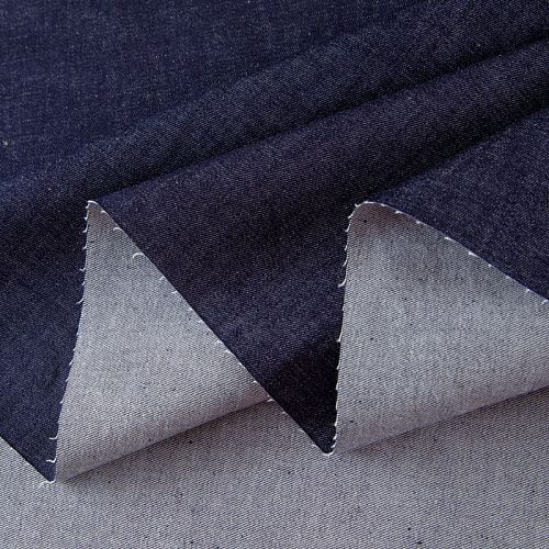 Джинс стрейч 015-19885 темно-синий однотонный