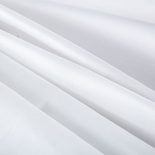 Поплин стрейч 063-20008 белый однотонный