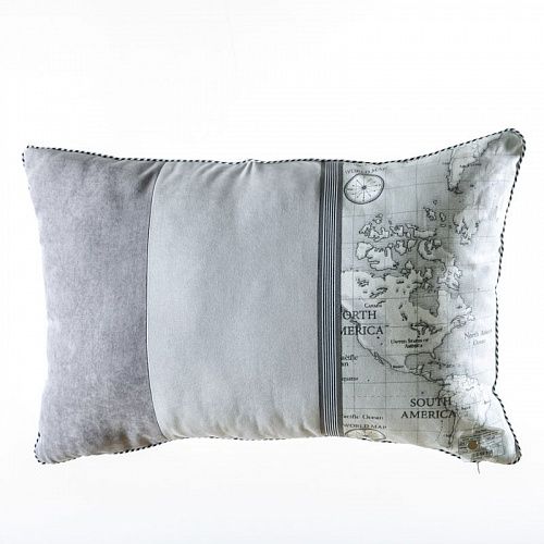 Наволочка 60х45 см декоративная на молнии 474314