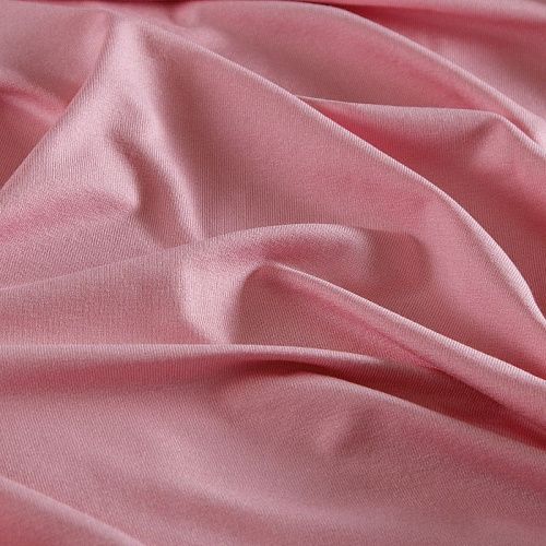 Трикотаж 056-14641 розовый однотонный