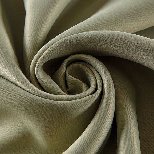 Ткань портьерная L-300 см негорючая блэкаут 10-02-13693 фисташковый однотонный