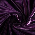 Бархат-лайкра 002-04101 пурпурный однотонный