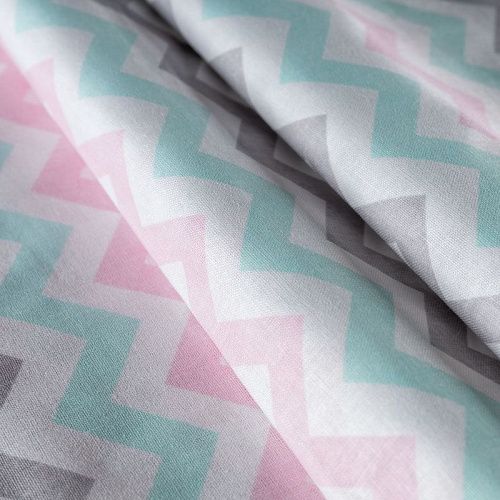 Бязь 007-00653 белый принтованный