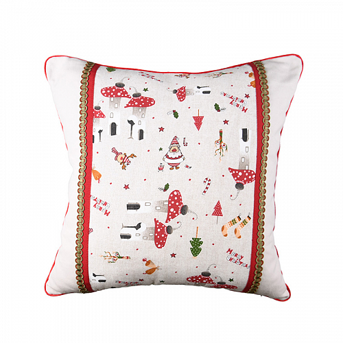 Наволочка 50х50 см декоративная на молнии 516809