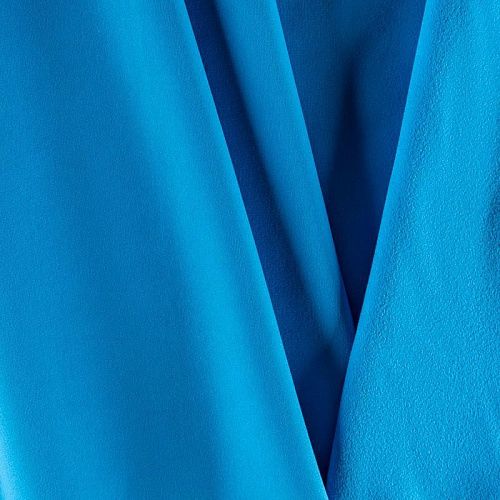 Лайкра утепленная К12-1180 синий сапфир однотонный