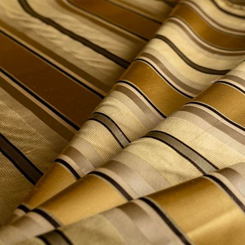 Ткань портьерная шелк Т154-02-96 золотистый