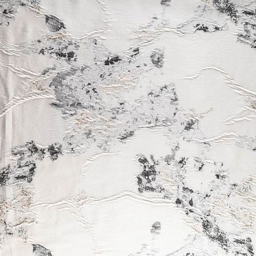 Жаккард с люрексом К36-071 молочный 