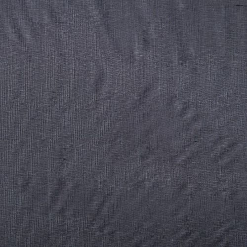 Органза шелковая 039-20068 черный однотонный