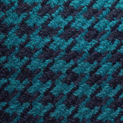 Букле К35-0116 черно-бирюзовый