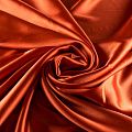 Шелк натуральный К15-1259 терракотовый однотонный