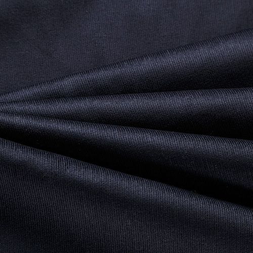 Микровельвет К25-793 черный однотонный