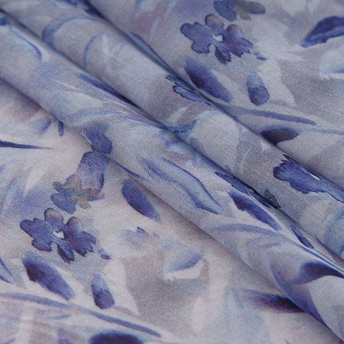 Тенсел 053-17767 разбеленный фиолетовый принтованный