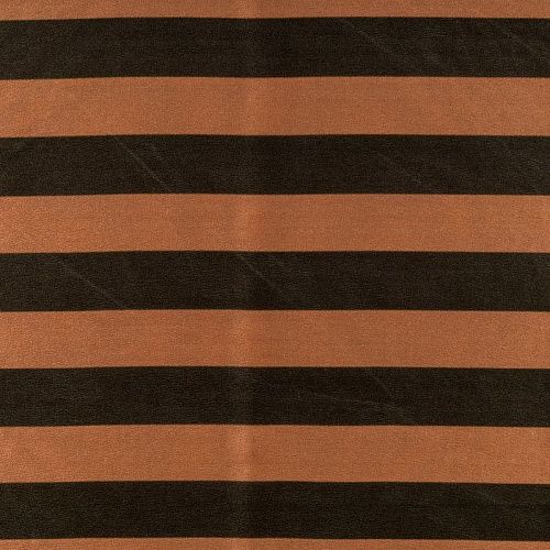 Крепдешин натуральный К32-253 терракотово-болотный принтованный