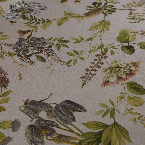 Ткань портьерная H-280 см 19-02-15870 песочный принтованный