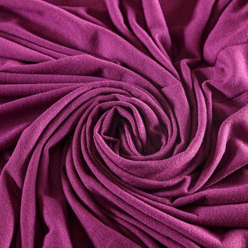 Трикотаж 056-03563 пурпурный однотонный