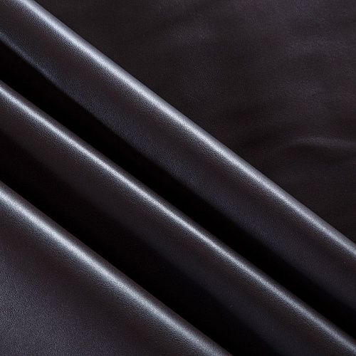 Экокожа стрейч 070-06677 горький шоколад однотонный