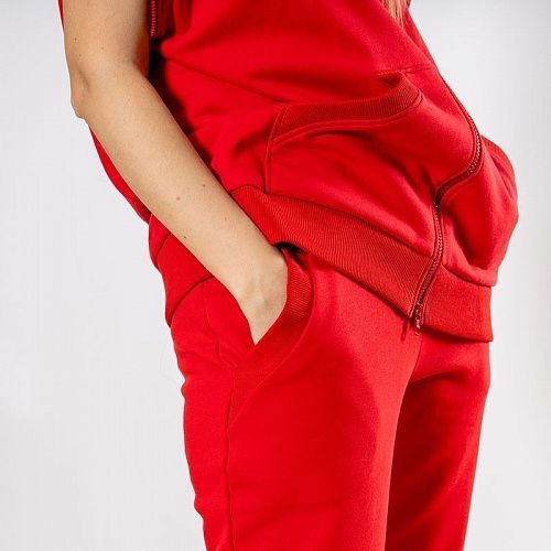 Костюм спортивный женский ГИ003 красный