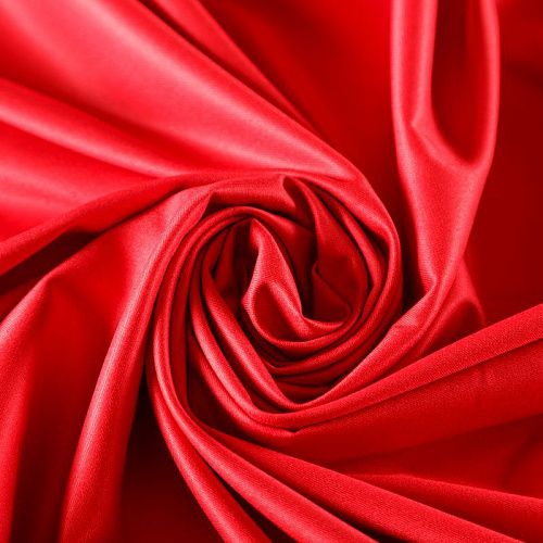 Ткань костюмная 025-07617 красный однотонный