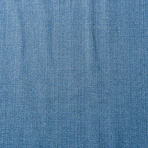 Ткань портьерная лен h-300 см 05-02-11502 сине-голубой деним однотонный