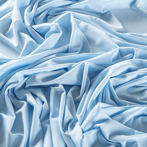 Лайкра "Кожа ангела" 005-07430 светло-голубой однотононный