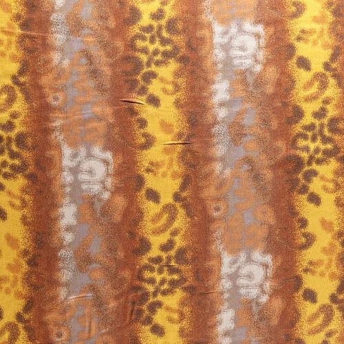 Твил-штапель 069-08292 желтый принтованный