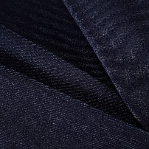 Джинс стрейч 015-19945 черно-синий однотонный