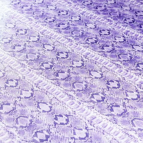 Лайкра 005-06246 фиолетовый принтованный