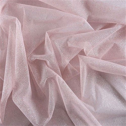 Сетка с напылением 050-10902 пудрово-розовый