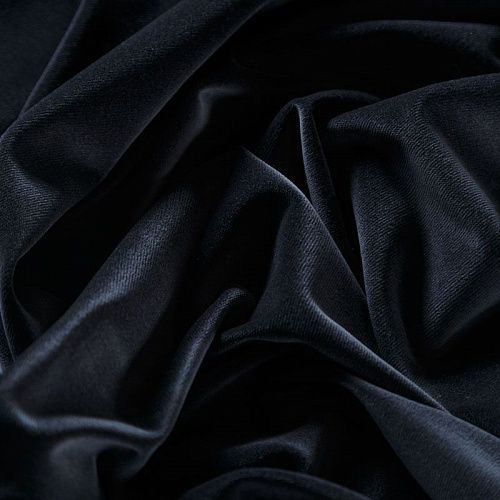 Бархат 002-06302 графитовый однотонный