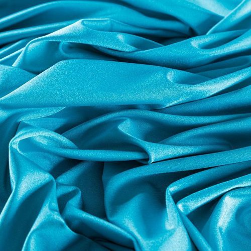 Лайкра 005-07649 бирюзово-голубой однотонный