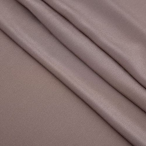 Крепдешин шелковый 028-20288 серо-бежевый